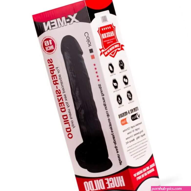 Dildo with suction cup 40cm X-MEN
