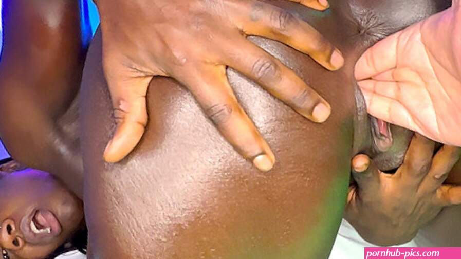 muscle ebony rough fist fucked