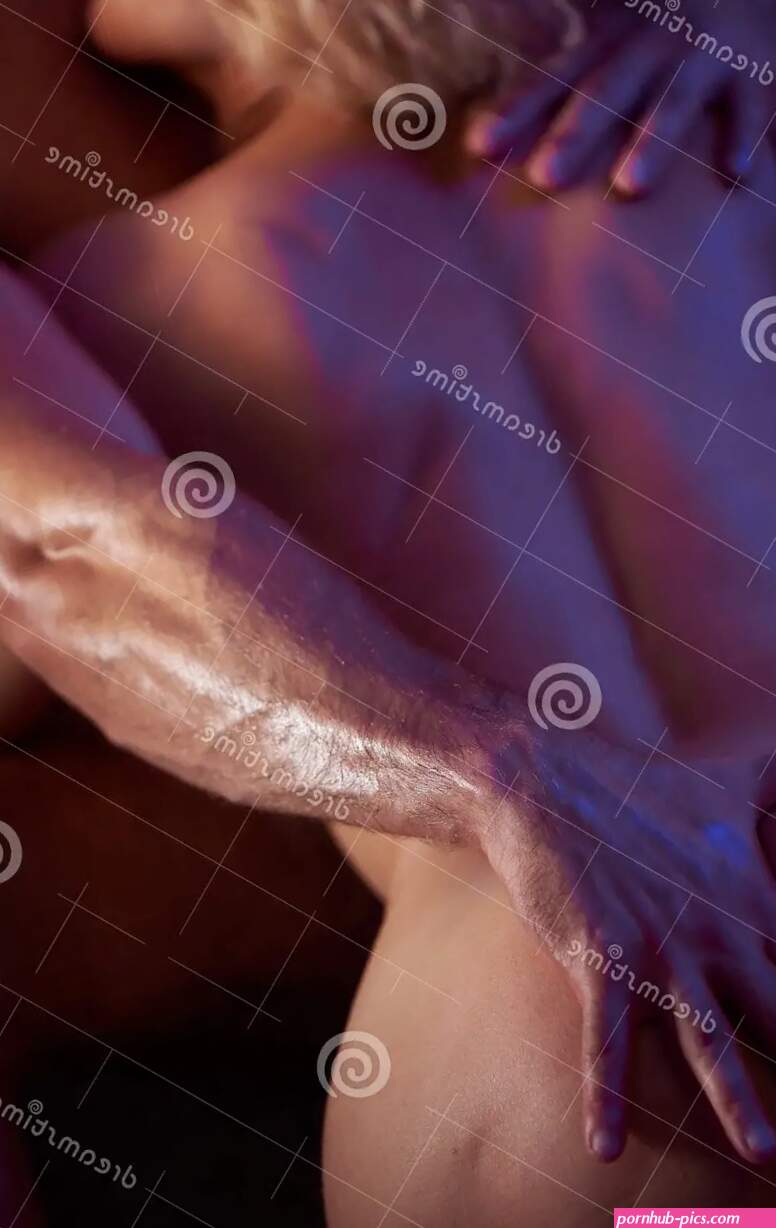 Bare Back of a Woman Having Sex with a Man Stock Photo