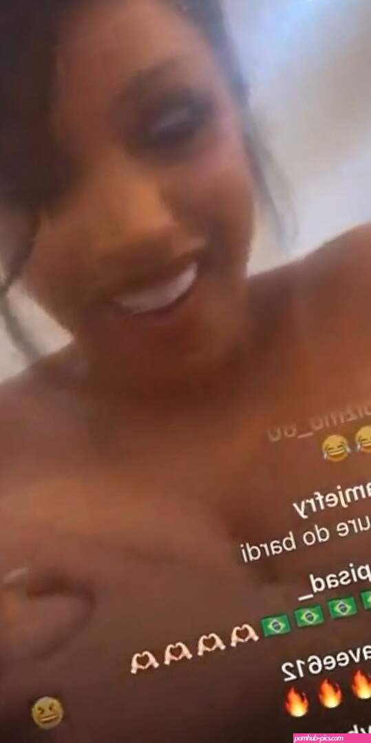 Cardi B Nude Instagram Live