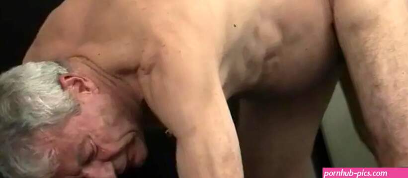 Naughty old man is fucked in the ass by his kinky stepson