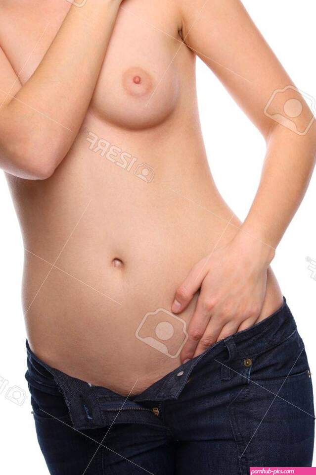 Semi Naked Woman With Nipple Showing Isolated On White Stock Photo Picture and Royalty Free Image. Image 19639842.