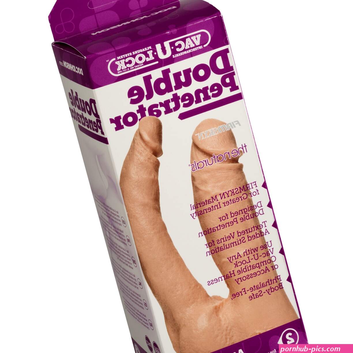 Vac-U-Lock dubbele penetrator dildo