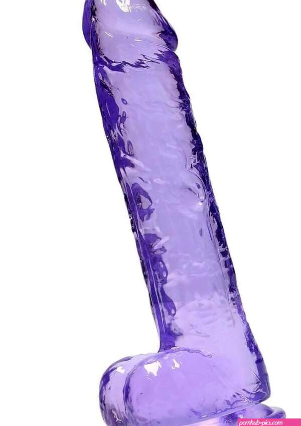 Realrock Crystal Clear Dildo with Balls