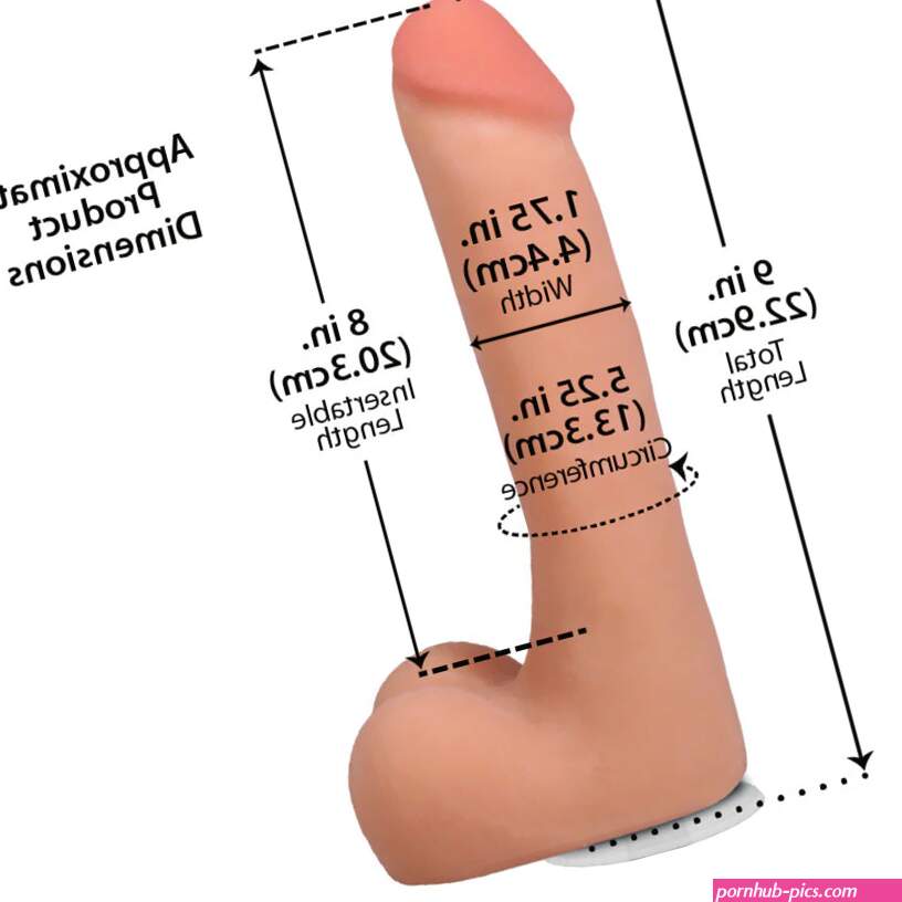 The Realistic Cock 9 in. ULTRASKYN Vac-U-Lock Dildo with Balls Vanilla