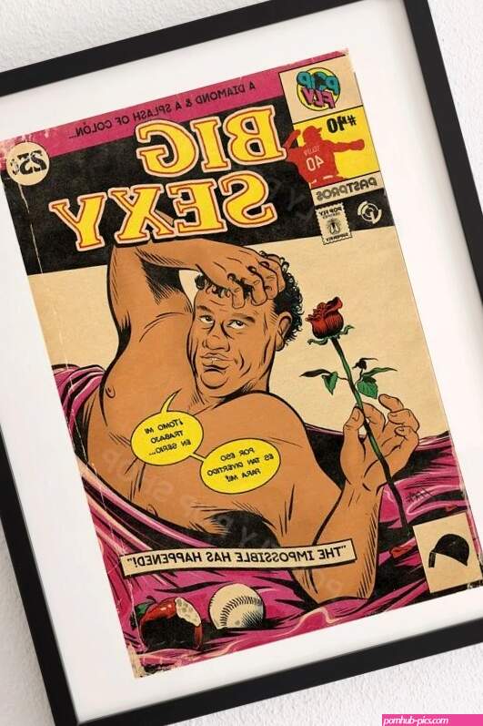 77. SOLD OUT Big Sexy 7 x 10.5 Art Print