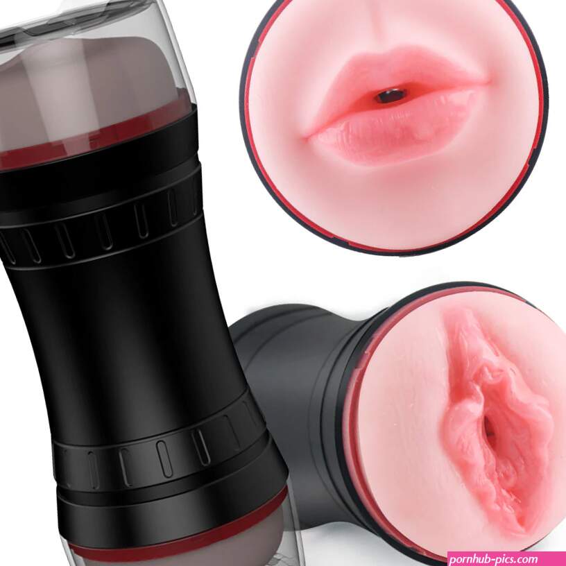 YoYoLemon 2 i 1 mandlig masturbator kop med dyb hals mund design og re