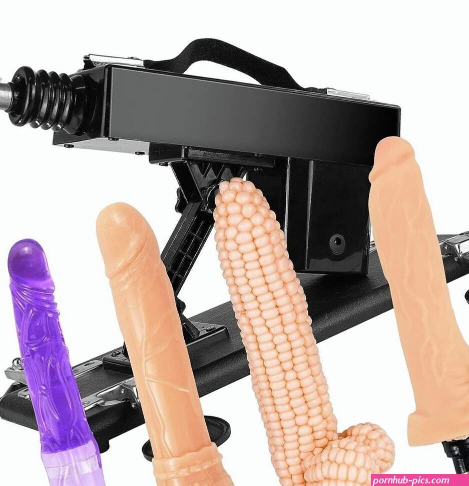 Automatic Sex Machine Dildo Machine with Suction Cup and 4 Big Dildos for Adult