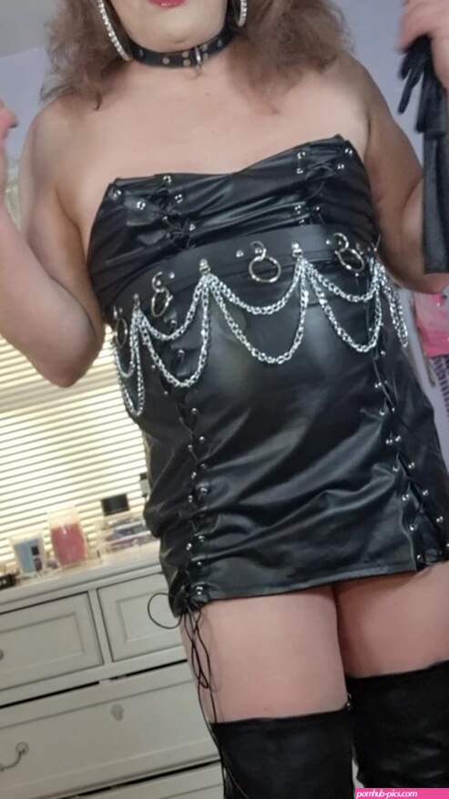 Satin Fur and Leather! ft. Victoria Lecherri: High Heels American Mature Big Ass Sissy Transgender Porn