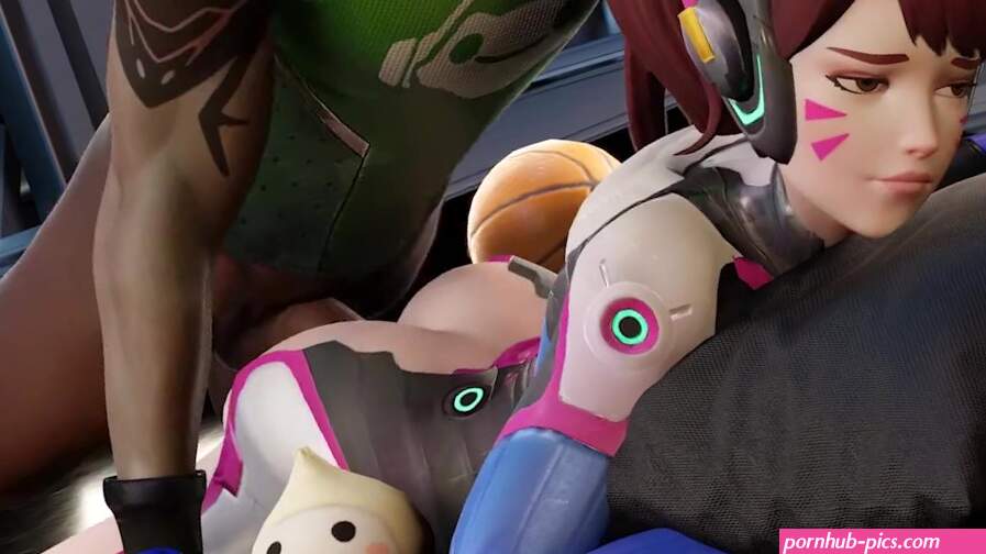 Lucio neukt Dva van Overwatch Sex