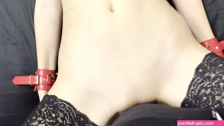 Desperate baby girl is only allowed to grind her denied pussy with no hands