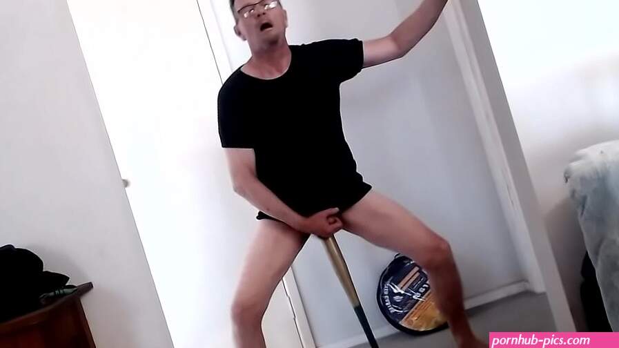 Baseball Bat Ass Fuck cum
