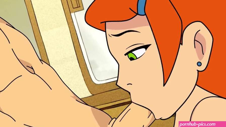 BEN 10 GWEN PIJPBEURT CARTOON PORNO