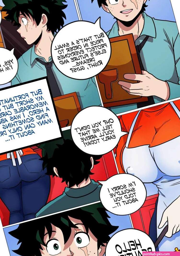 Porn comic Boku My Hero Academia. Estoy Aqui. Gansoman Sex comic came home from