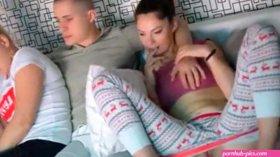 Sneaky fingering with friend