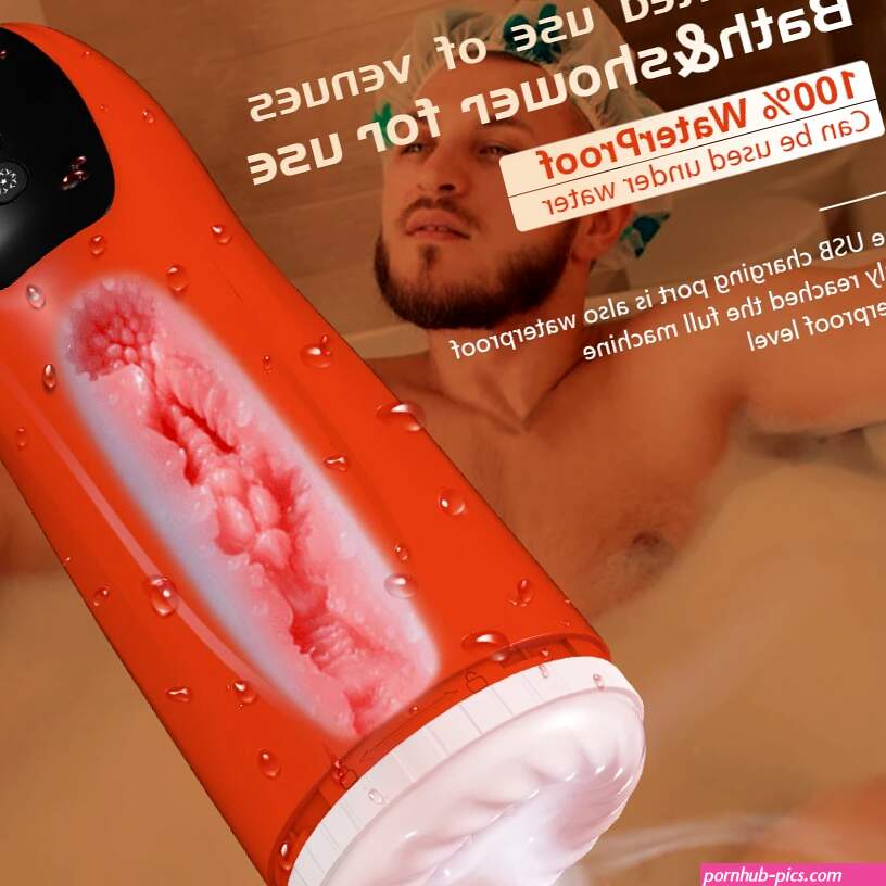 Automatic Male Masturbation Cup Electric Pocket Vulva Penis Stroker Realistic Textured Male Masturbation Cup with 7 Thrust and V