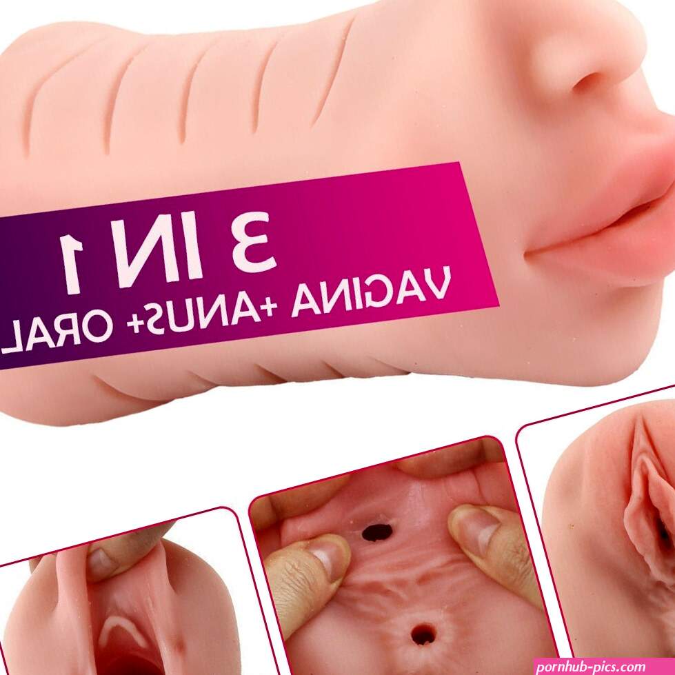 3-in-1 Male Masturbator Sex D-oll Vagina Anal Mouth Realistic Pussy Anus Sex Toy