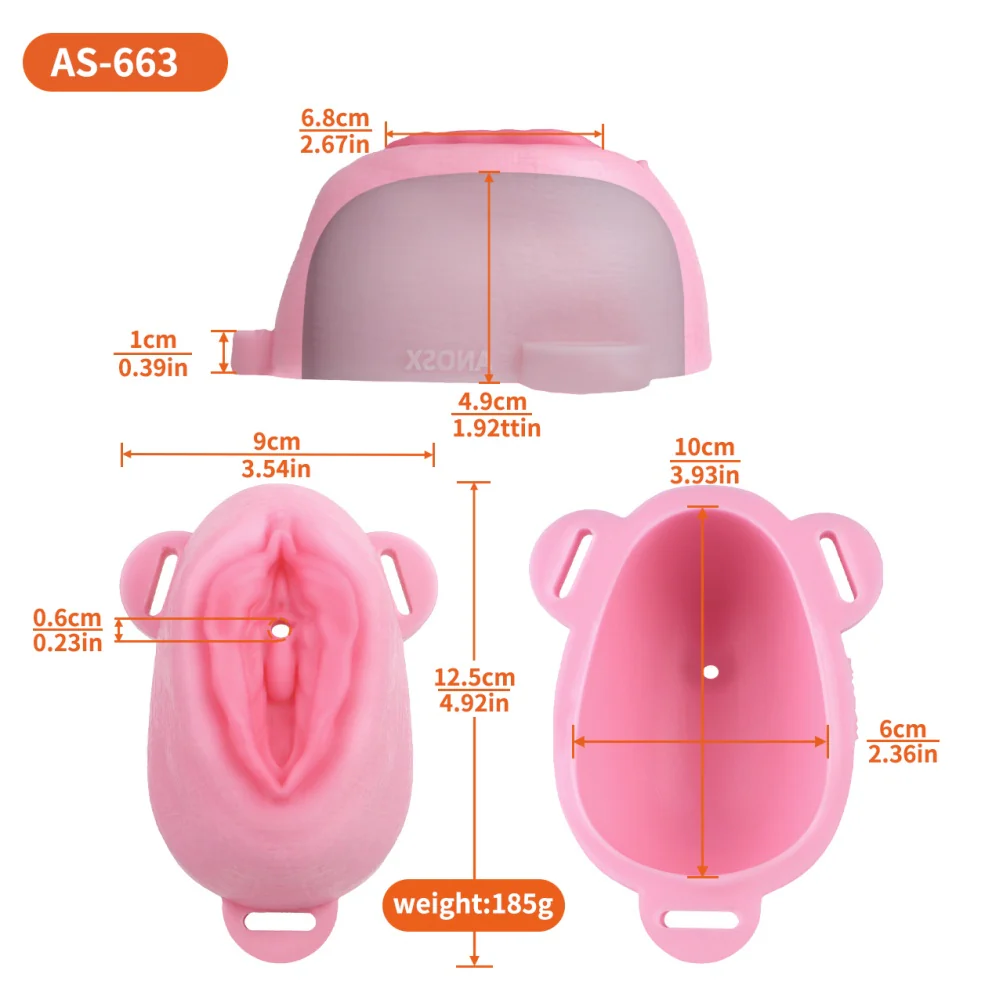 Fantasy Insertable Strap-on Fake Vagina