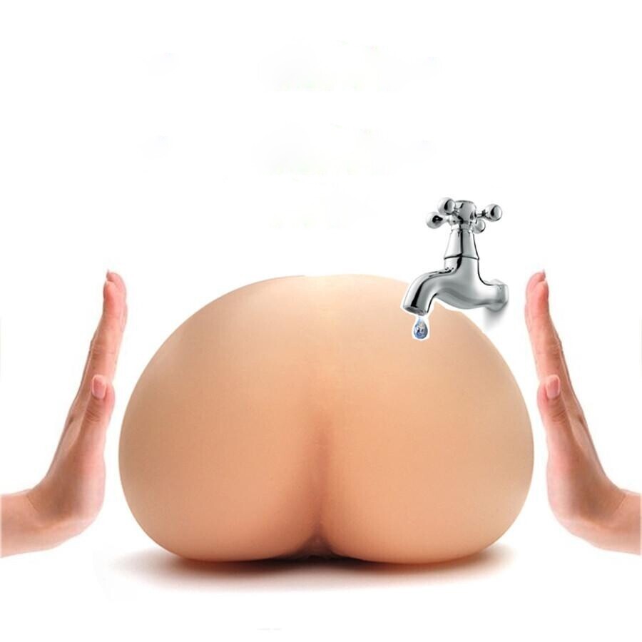 Realistische Water Pocket Pussy Lucht Vagina: Opblaasbare Masturbator Grote Speeltjes