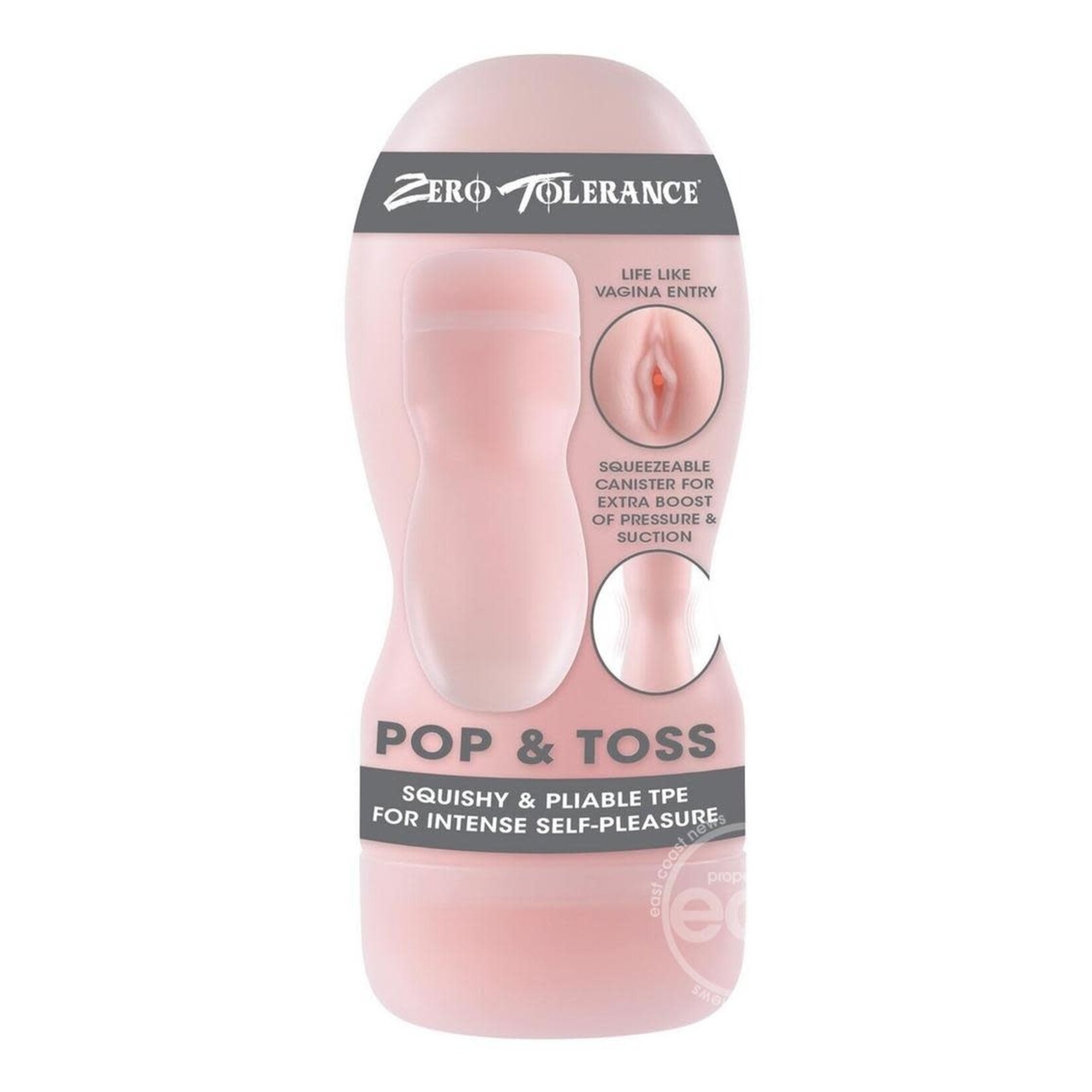 Zero Tolerance Pop Toss Realistic Pussy Stroker