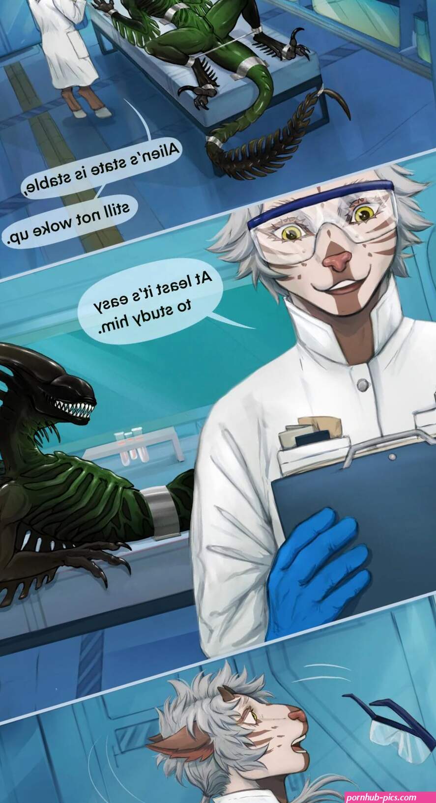 Alien WIP comic porn