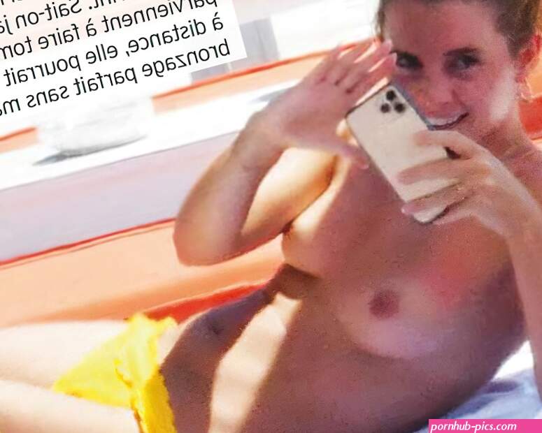 Emma Watson Topless Nude Sunbathing Photos Published In France