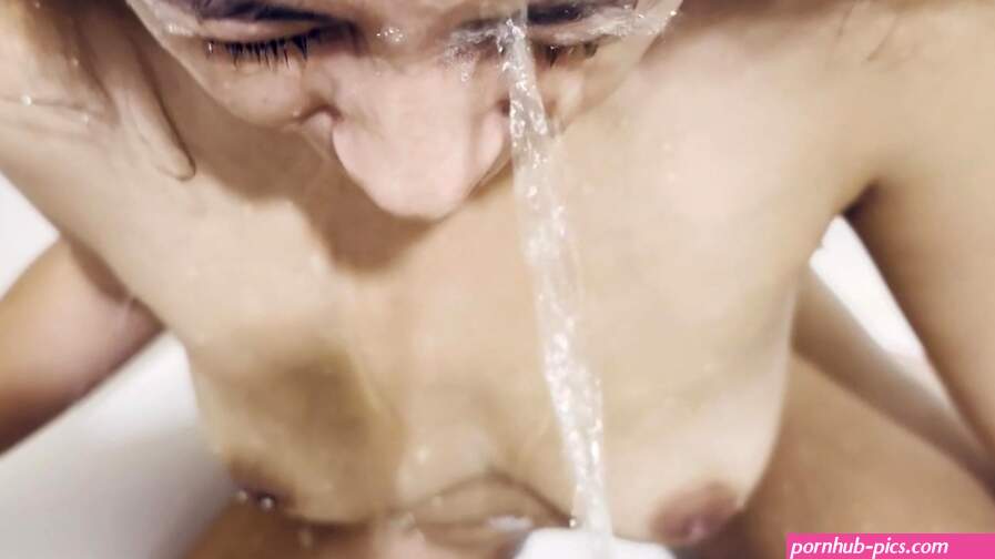 Golden shower and blowjob. This babe loves when people piss on her