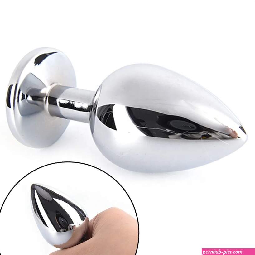 Tapn Anal de Cristal con Tacto Suave Unisex Joyera en 3 Tamaños Masajeador Corporal Anal Juguete Sexual