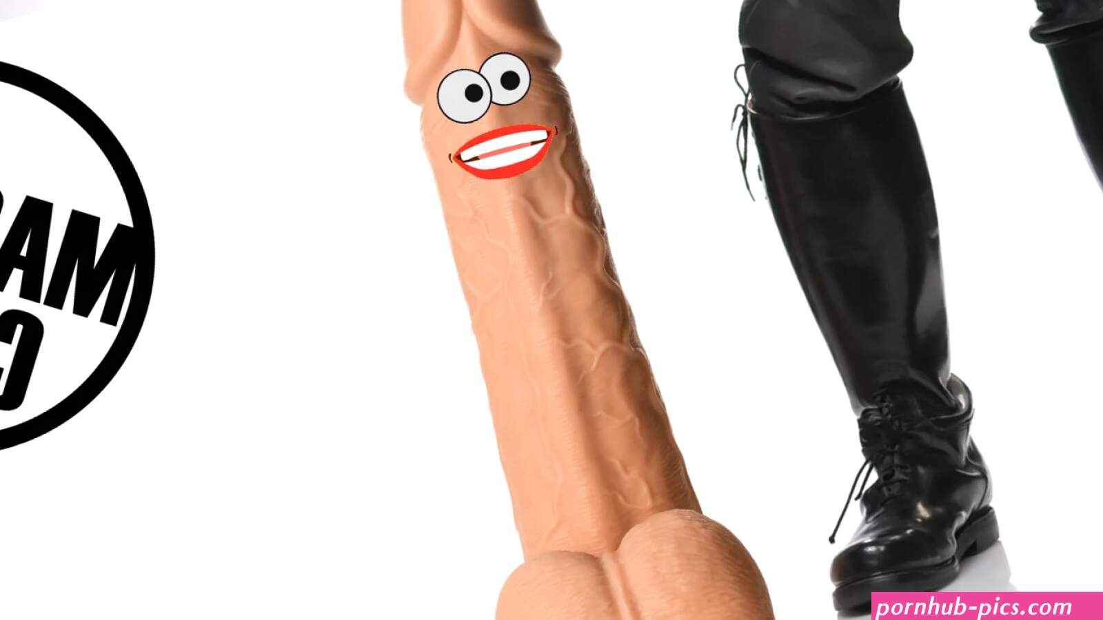 Black Moby Huge 2 Foot Tall Super Dildo