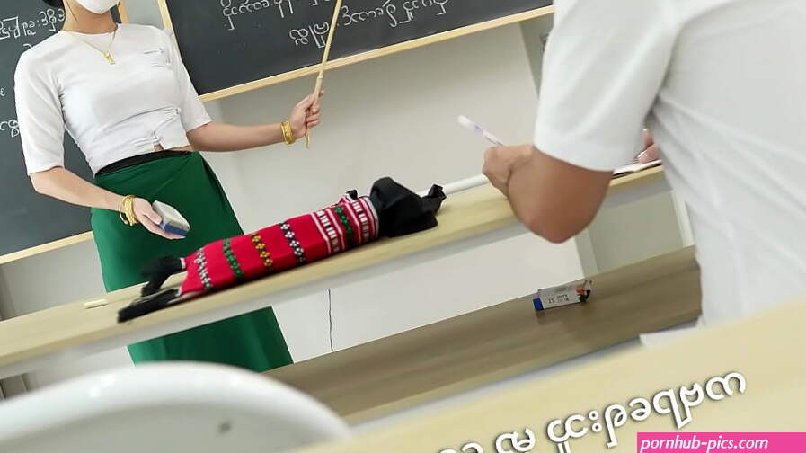 Teacher punish to her student while Fuck