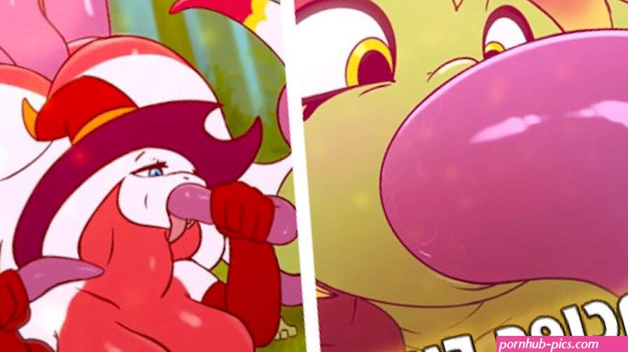 Neukt drie hete vrouwen totdat hij in hen klaarkomt Furry Futa animation