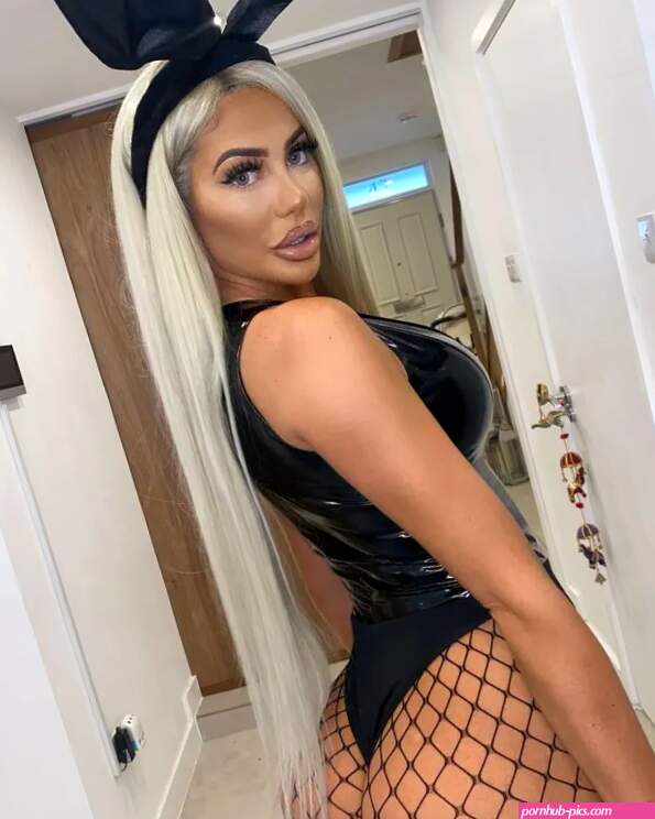 Chloe Ferry shows off shrinking frame as she twerks in fishnet tights and sexy bunny costume