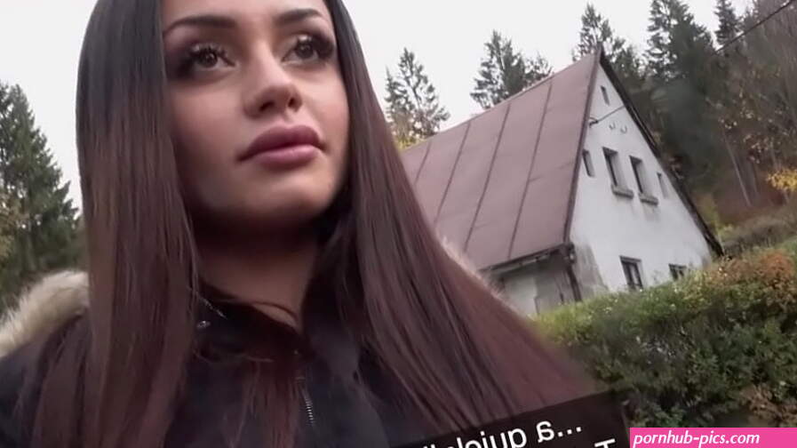 Outdoor POV sex 4 cash between gagging slut and total stranger