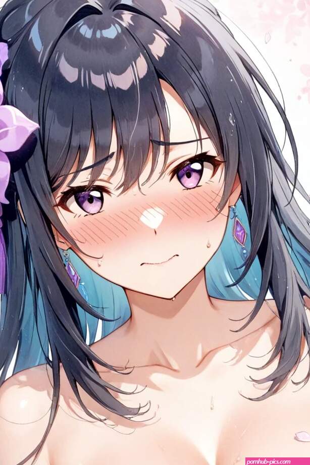 25 Kaoruko Waguri From The Fragrant Flower Bloom With Dignity Embarrassed Face Hentai AI Porn
