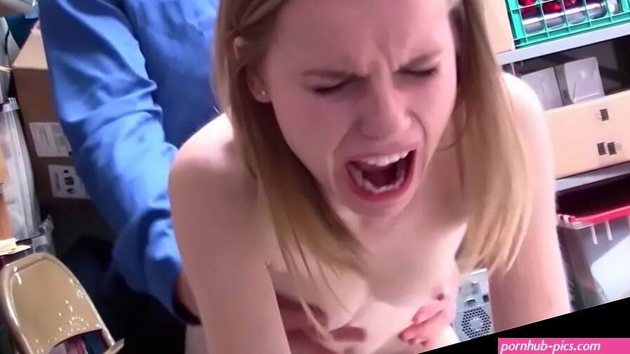 Blonde teen Catarina Petrov Shoplifter Enjoying Getting Her Pussy Eaten Out