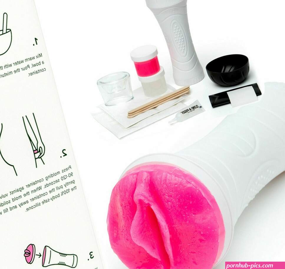 CLONE A PUSSY PLUS SLEEVE KIT SILICONE CASTING MALE MASTURBATOR HOT PINK