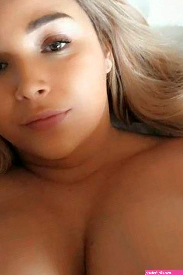 Chubby Latina flaunting her large racks gif