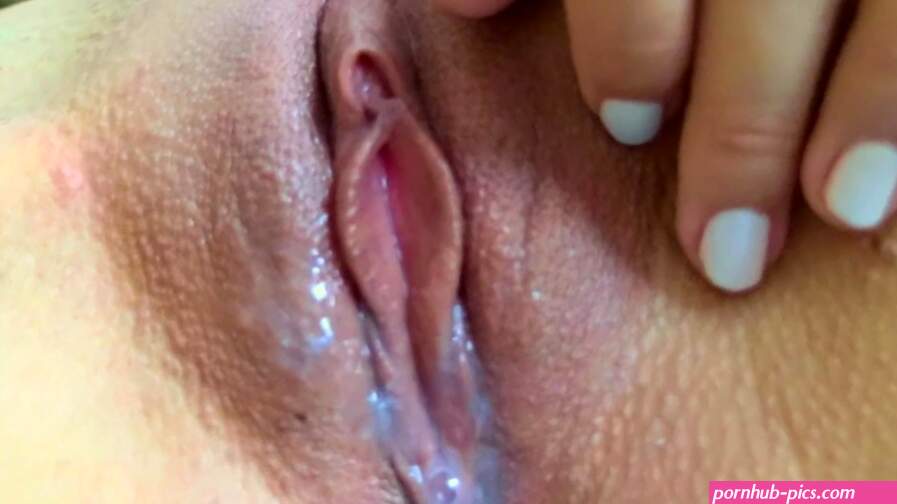 Extreme Close Up. Teen Pussy Play Creampie