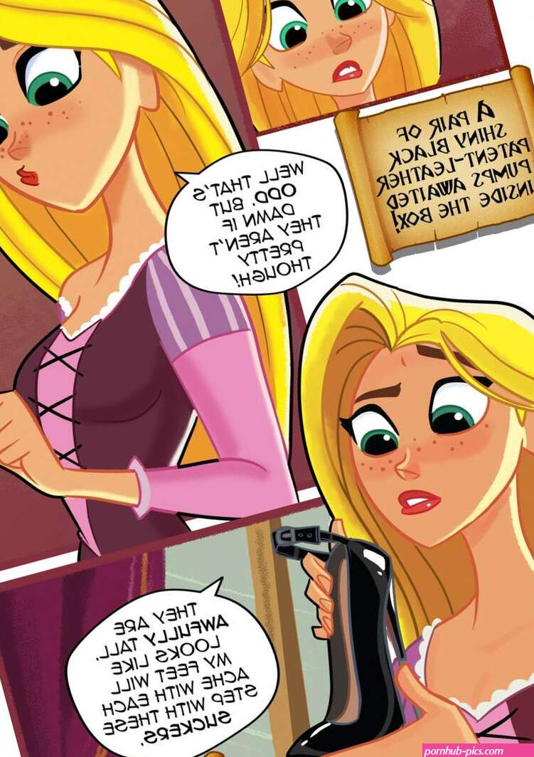 Porn comic TANGLED COMIC TANGLED. Erotic comic gift namely a