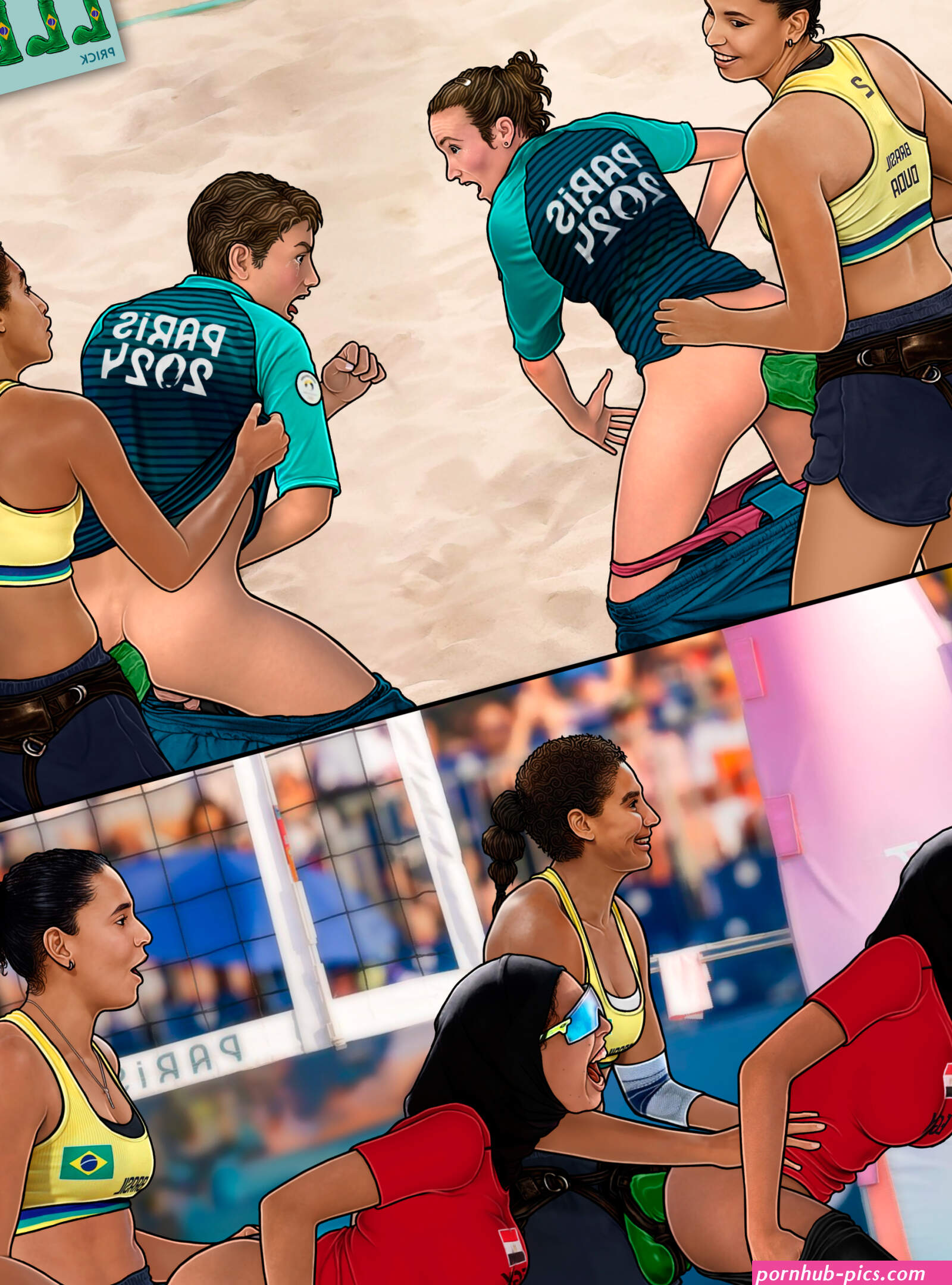 Beach Volleyball Porn