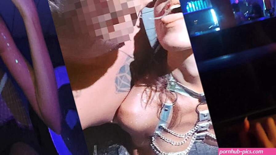 Raver Girl werd gek in de club en geneukt in het openbaar
