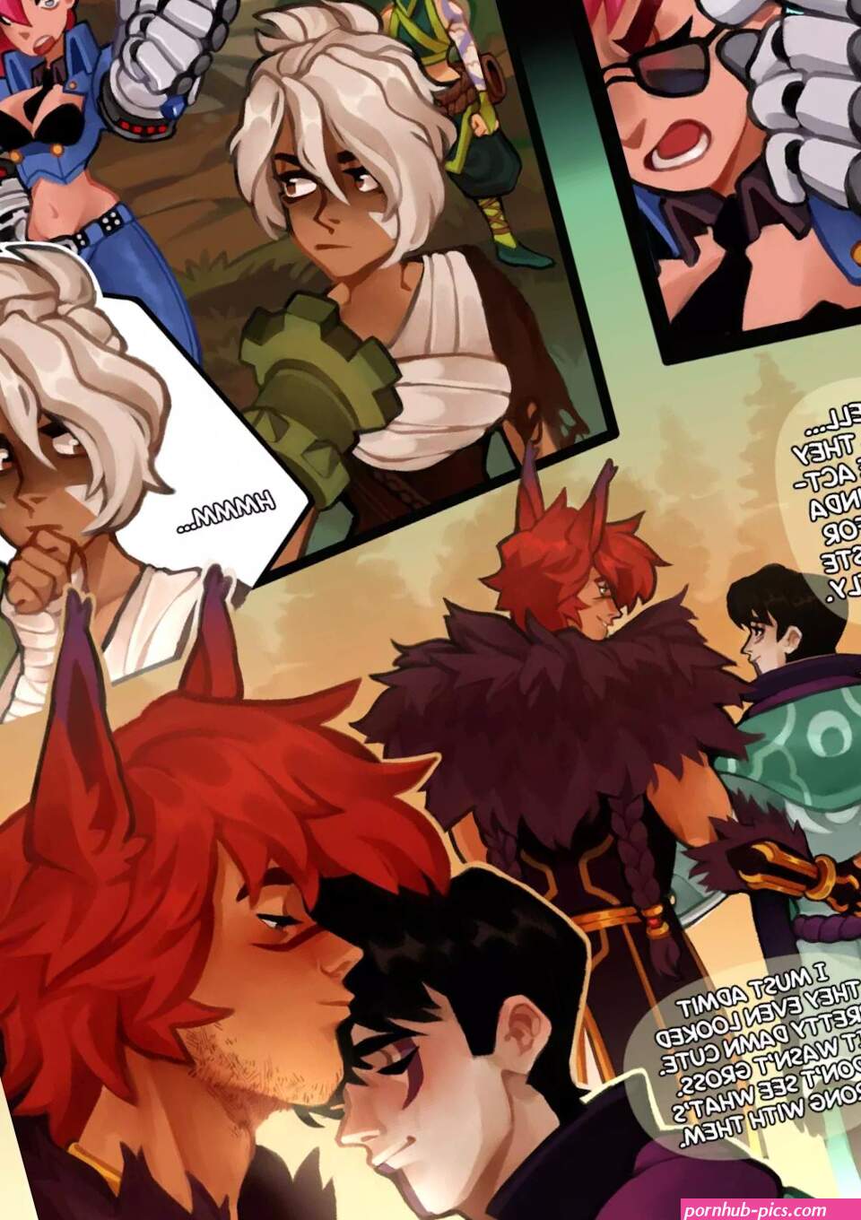 Yaoi porn comics League of Legends