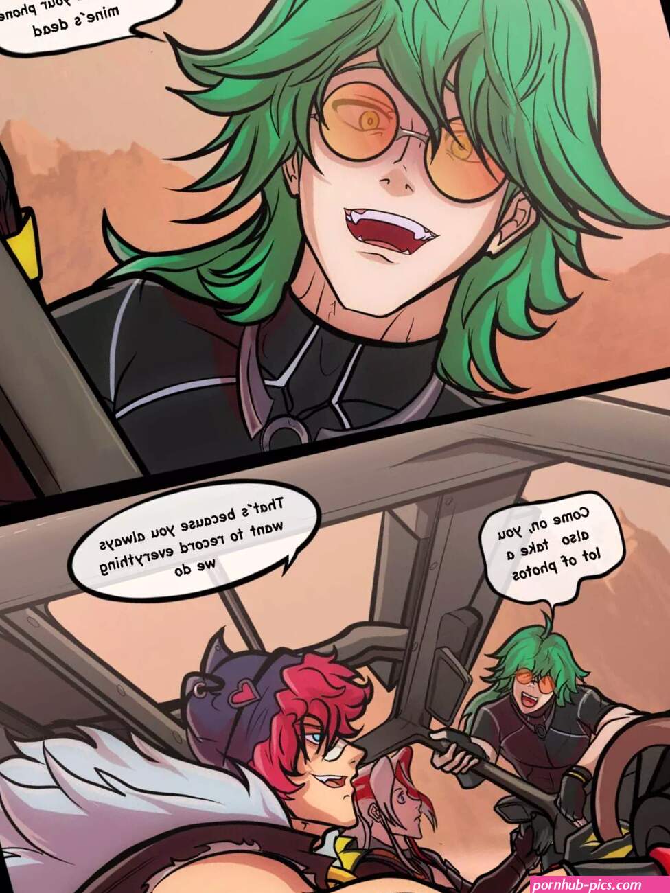 Yaoi porn comics League of Legends