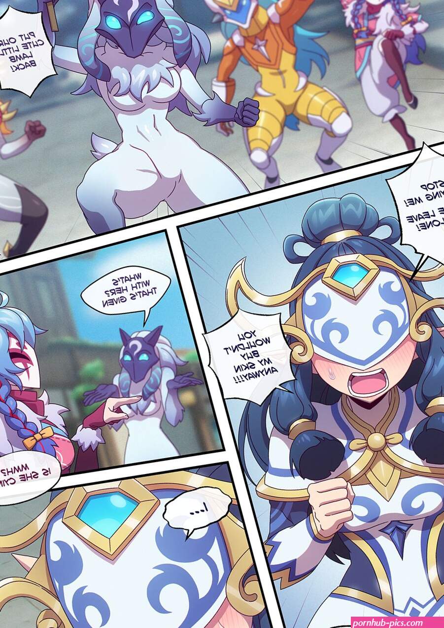 Kindred League of Legends Strong Bana Cartoon Porn Comic