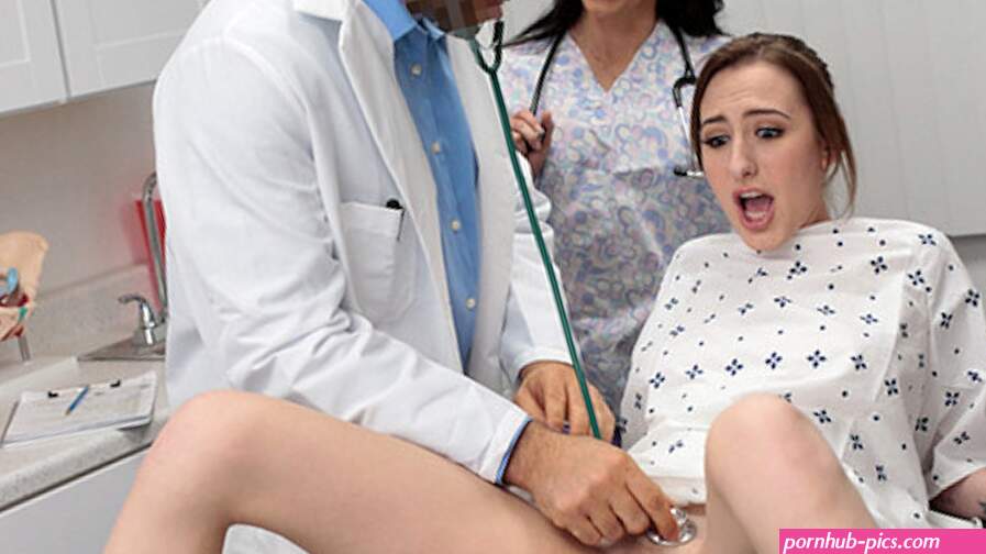 Sinful Nurse Giving The Busty Patient A Special Treatment While The Perv Doctor Prepares A Dick Cure