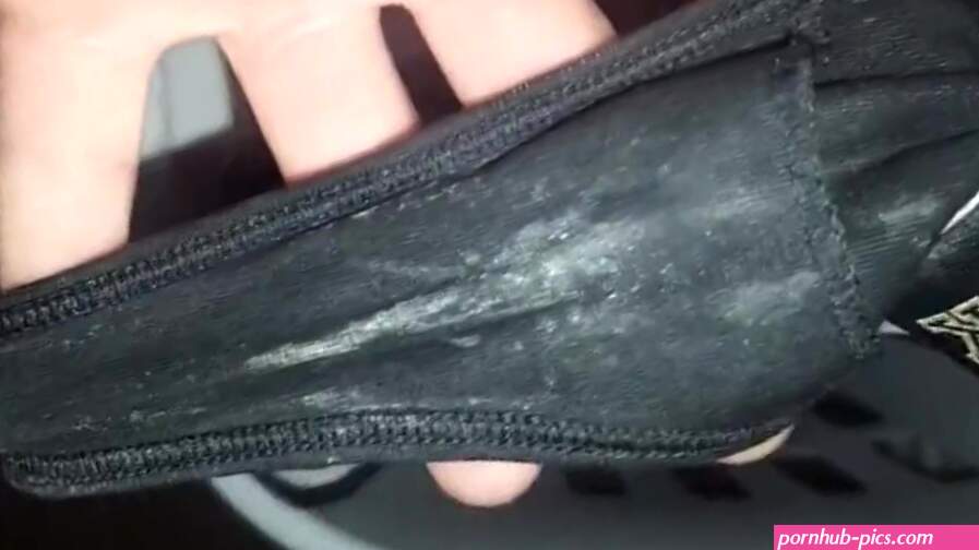 Found two dirty panties in laundry