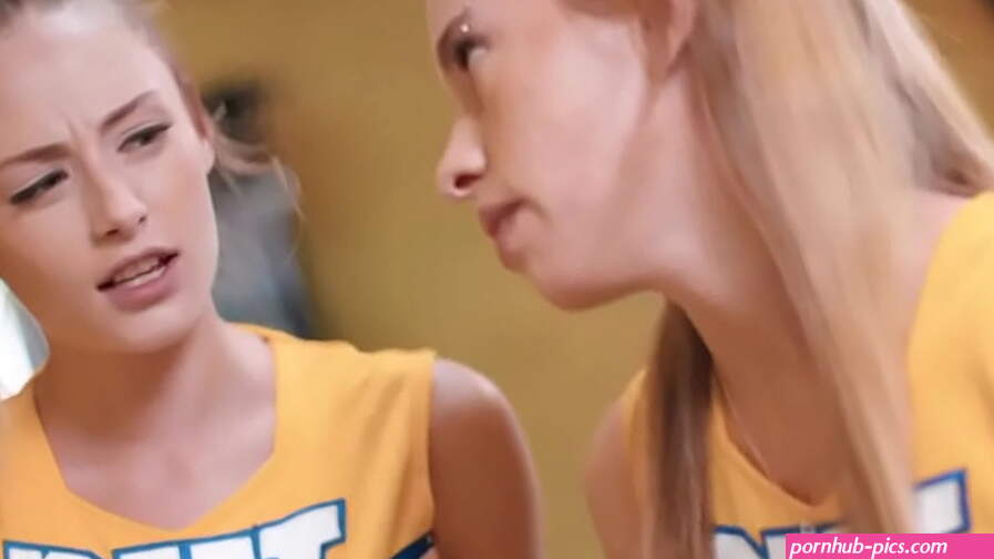 Coach anal fucks 2 petite cheerleaders
