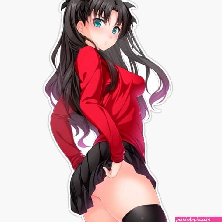 : Sexy Rin Tohsaka Lewd Butt Ass Thicc Fsn Hentai Ecchi Sticker Vinyl Waterproof Sticker Decal Car Laptop Wall Window Bumper Sticker 5 : Sports Outdoors
