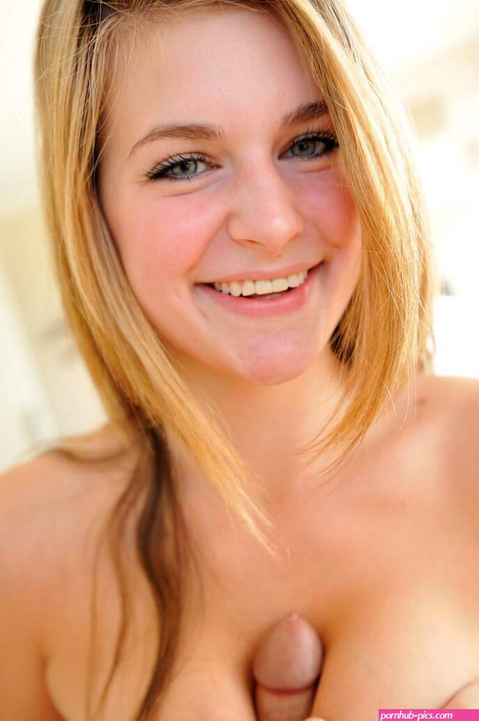 Angelic Big Titty Blonde Danielle FTV Give Sensual Blowjob From Your Perspective photos Danielle Delaunay