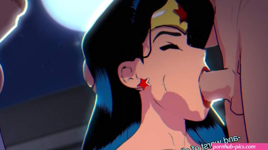 Wonder Woman trio neuken